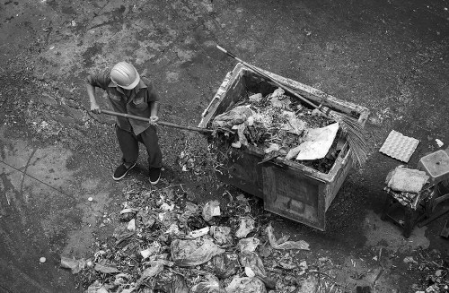 Recycling process and equipment used in Holborn