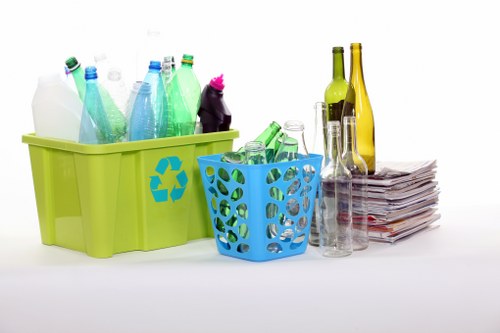 Professional waste removal team in Holborn district