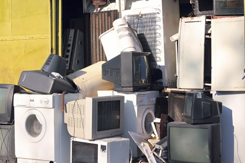 Eco-friendly disposal during garage clearance